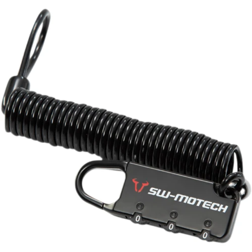SW-Motech Luggage Lock with Cable (BC.LOC.00.002.10100B)