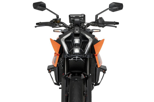 Puig Downforce Naked Side Spoilers | Matte Black (22174J)