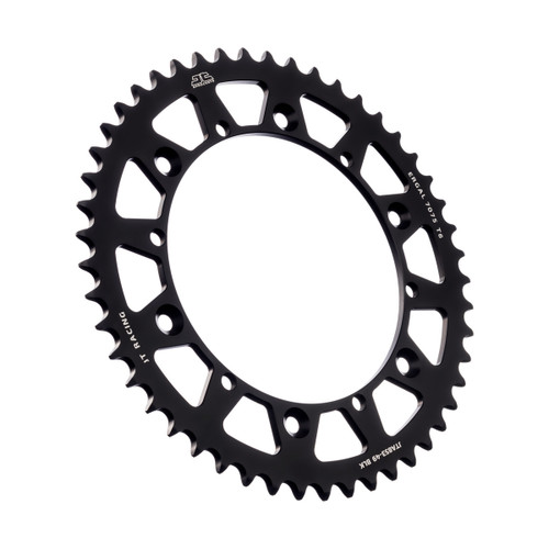JT Rear Sprocket | Racelite Aluminum | Black | 520 | 49 Tooth (JTA853.49BLK)
