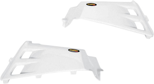 Maier White Plastic Gas Tank Cover (189581)