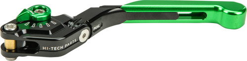Puig Clutch Lever 3.0 - Folding/Adjustable/Extendable - Green (24VNV)