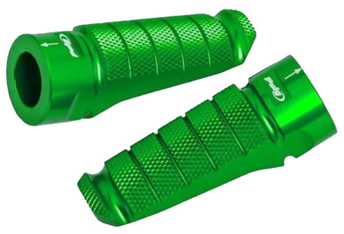 Puig Racing Footpegs - Green (6301V)