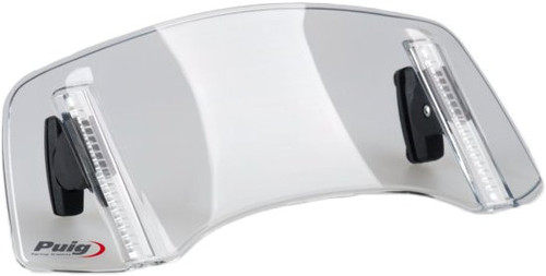 Puig Multi-Adjustable Visor 2.0 Fixed w/Screws | Smoke (20763H)
