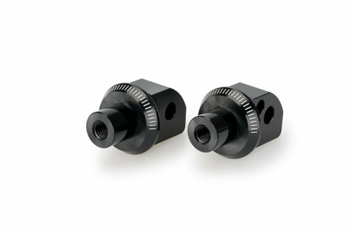 Puig Passenger Footpeg Adaptor | Black (20838N)
