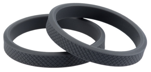 Puig Rubber Ends for Vintage 2.0 Sliders - Grey (3667U)