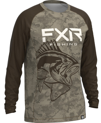 FXR Big Treble UPF 22 Mens Long Sleeve T-Shirt