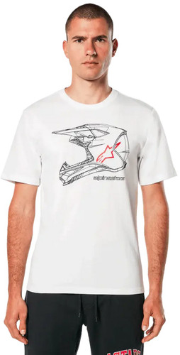Alpinestars MX Helmet CSF Mens Short Sleeve T-Shirt