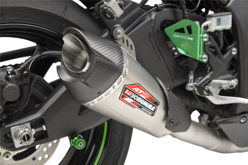 Yoshimura AT2 Race Stainless 3/4 Exhaust w/Stainless Muffler (14183CP520)