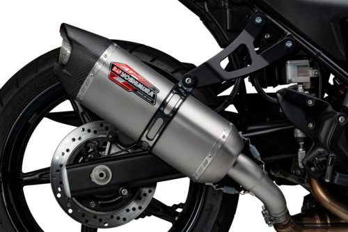 Yoshimura AT2 Street Slip-on Exhaust Muffler - Stainless (11670BM522)
