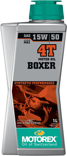 Motorex Boxer Synthetic 4T Engine Oil | 15W-50 | 1L (308240)