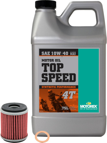 Motorex Top Speed Oil Change Kit | 10W-40 | YZ250 (311243)