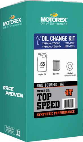 Motorex Top Speed Oil Change Kit | 10W-40 | YZ450 (311244)
