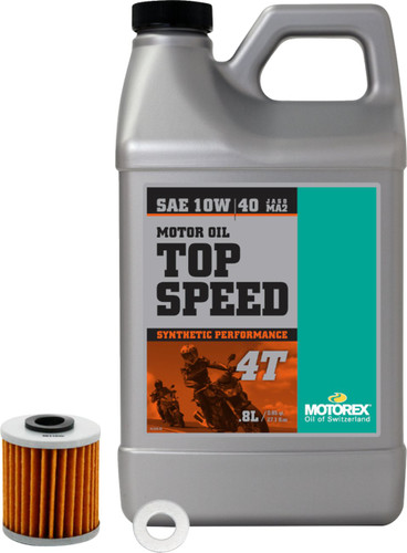 Motorex Top Speed Oil Change Kit | 10W-40 | KX250 (311247)