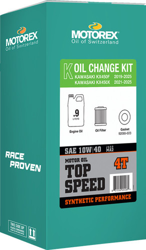 Motorex Top Speed Oil Change Kit | 10W-40 | KX450 (311248)