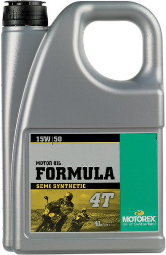 Motorex Formula Synthetic Blend 4T Engine Oil | 15W-50 | 4L (306183)