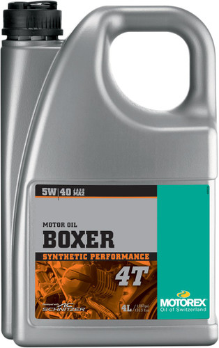 Motorex Boxer Synthetic 4T Engine Oil | 5W-40 | 4L (304678)