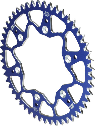 Moto-Master 7075 Aluminum Rear Sprocket - Blue - 51 Tooth - 428 (620182451)