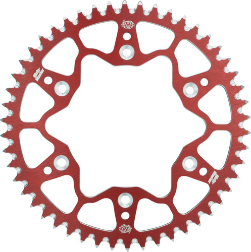 Moto-Master 7075 Aluminum Rear Sprocket - Red - 48 Tooth - 520 (620022348)