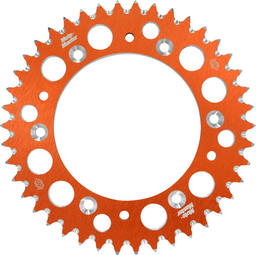 Moto-Master 7075 Aluminum Rear Sprocket - Orange - 40 Tooth - 415 (620292540)