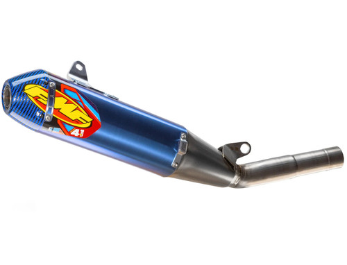 FMF Factory 4.1 RCT Slip-On Exhaust Muffler| Titanium w/Carbon Tip (044488)