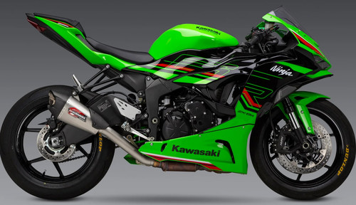 Yoshimura AT2 3/4 Exhaust System | Stainless | '19-26 ZX-6R