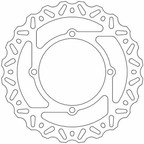 Moto-Master Nitro Front Brake Rotor (110357-PU)