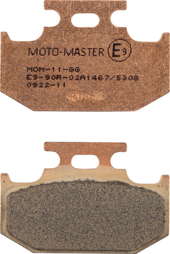 Moto-Master Racing Series Sintered Metal Rear Brake Pads (92211-PU)