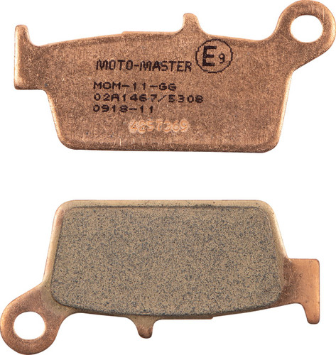 Moto-Master Racing Series Sintered Metal Rear Brake Pads (91811-PU)