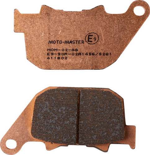 Moto-Master RoadPro Sintered Metal Rear Brake Pads (411802-PU)