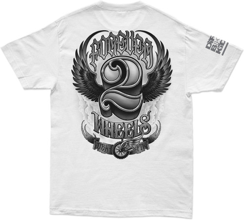 DBK Two Wheels Mens Short Sleeve T-Shirt