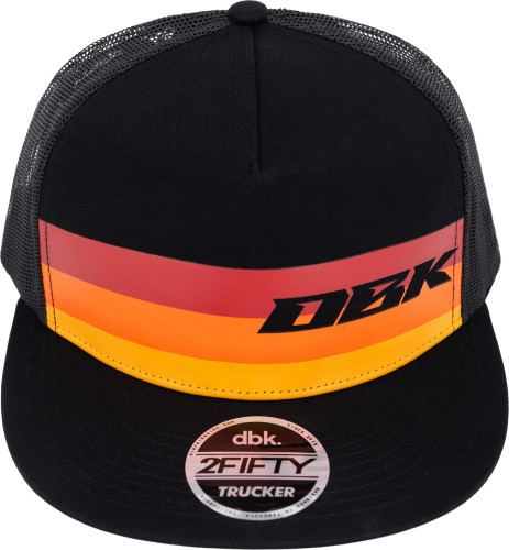 DBK Sunday S Stripe 2 Fifty Snapback Trucker Hat