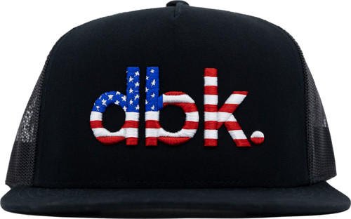 DBK Basics Flag 2 Fifty Snapback Hat