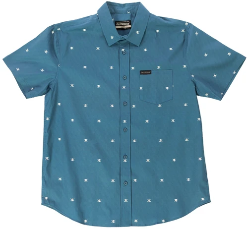 Fasthouse Jasper Mens Button Up Short Sleeve Shirt