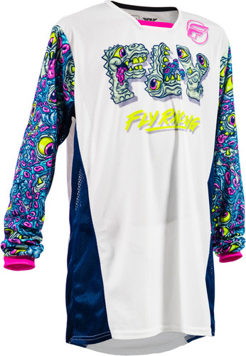 Fly Racing Kinetic Mesh Mutant Youth MX Offroad Jersey