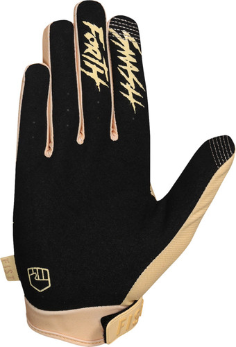Fist Strapped Citrine Mens MX Offroad Gloves