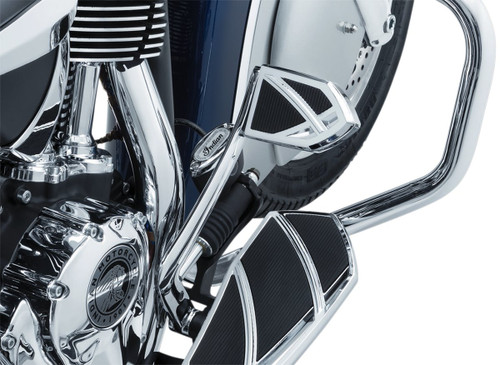 Kuryakyn Chrome Phantom Brake Pedal Pads (5764)