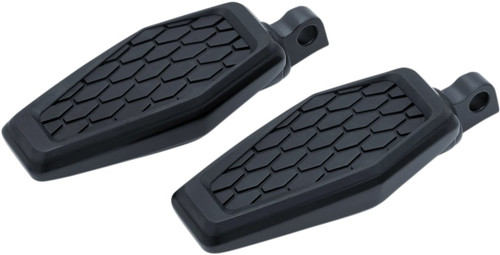 Kuryakyn Black Hex Footpegs w/Adaptors (5905)