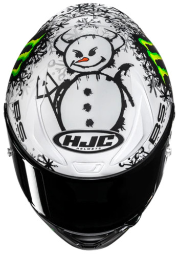 HJC RPHA 1N V2 Carbon Snow Diablo Motorcycle Helmet