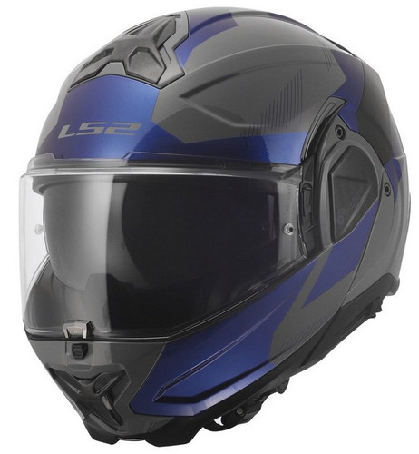 LS2 Advant II Triple Modular Motorcycle Helmet w/SunShield