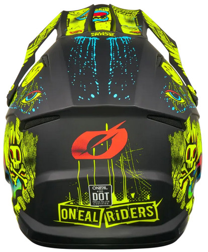 O'Neal 4 SRS Rancid MX Offroad Helmet