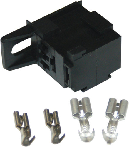 Namz 25 Amp Micro Starter Relay Socket Kit w/ Terminals (NSRS-M01)