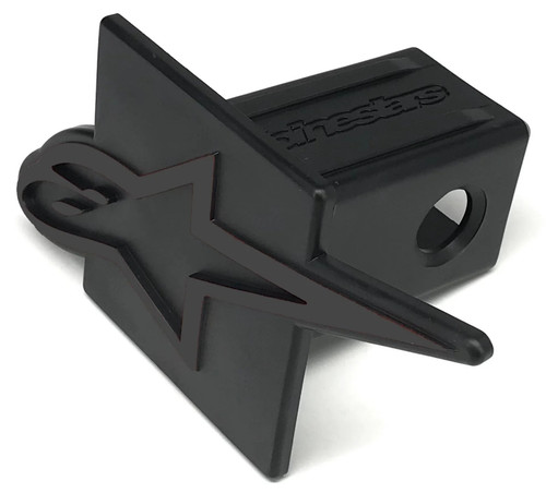 Alpinestars Black/Black MX Tow Hitch Cover Plug (1037-94000-1010-OS)