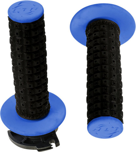 Torc1 Defy Enduro Black/Blue Lock-On Grips (2650-0203)
