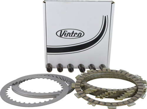 Vintco Clutch Plate Kit - Suzuki DR250 1990-1993 / DR350 1990-1999 (KCLS28)