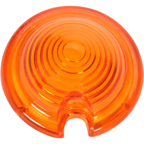 Drag Specialties Bullet Marker Light Replacement Lens Amber (DS-280060)