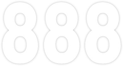 Factory Effex 8" White Pro Number 8 Decals (02-4378)