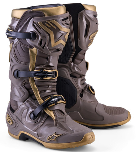 Alpinestars Tech 10 LE Air Gold Mens MX Offroad Boots