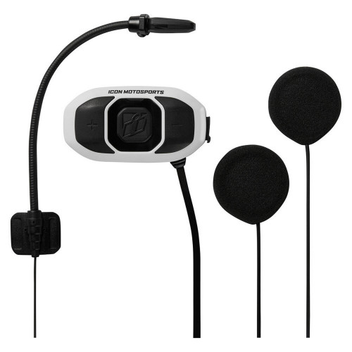 Icon Rau Four-Way Intercom Bluetooth Motorcycle Helmet Communicator (4402-0779)