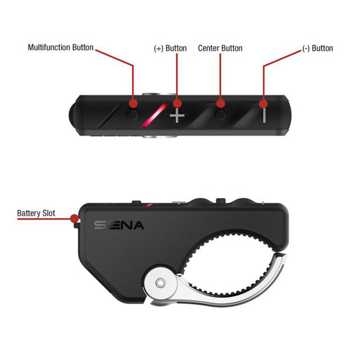 SENA RC4 4-Button Handlebar Remote (SC-4B-01)