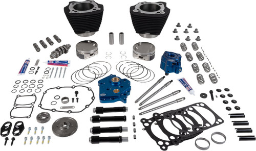 S&S 129" Power Pack - 496 Gear Drive - Oil Cooled (310-1397A)